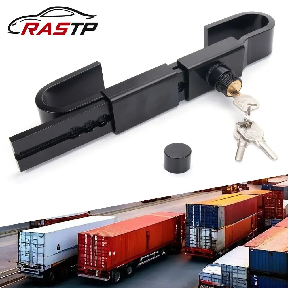 

RASTP-9-18 Inches Shipping Container Lock Heavy Duty Steel Trailer Box Cargo Door Lock With 3 Keys TUR015