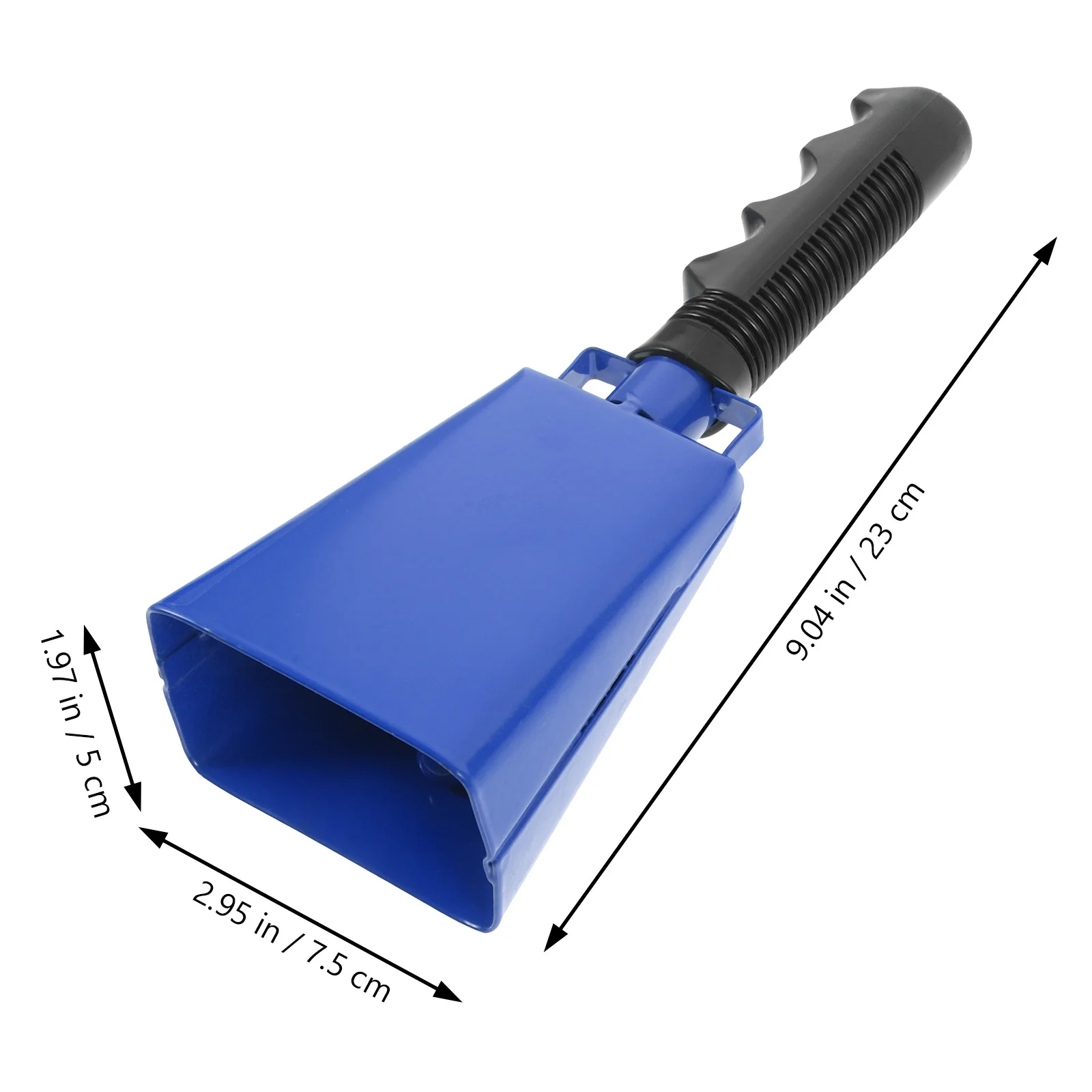 

2Pcs Cowbell Noisemakers Sturdy Hand Bells Loud Noise Makers for Football Games Sports Events Cheer and Entertainment