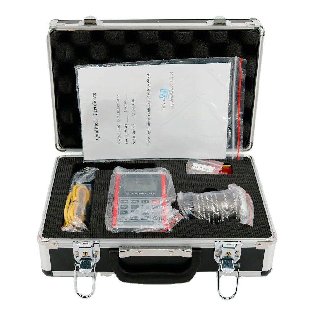 

Leeb130 Portable Digital Hardness Tester Metal Hardness Meter with D Type Impact