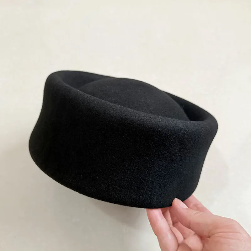 Französisch Wolle Baskenmütze Hut Für Frauen Winter Hüte Klassische Warme Kappe Baskenmütze Damen Beanie Cap Pillbox Hut Kleid Chapeu Sombrero Hombre – Detail 23