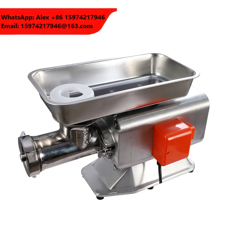 China Commercial Stainless Steel 12 22 0.85Kw 1.1Kw Table Top Frozen Meat Mincer Mincing Grinding Machine Electric Meat Grinder