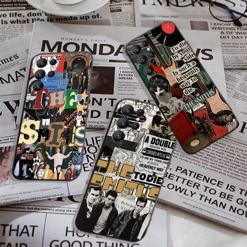 Rock Band The S-Smiths Phone Case For Samsung S 24 Fe 25 Ultra Plus 20 Lite 21 30 22 23 24 22 Ultra 5G Fundas