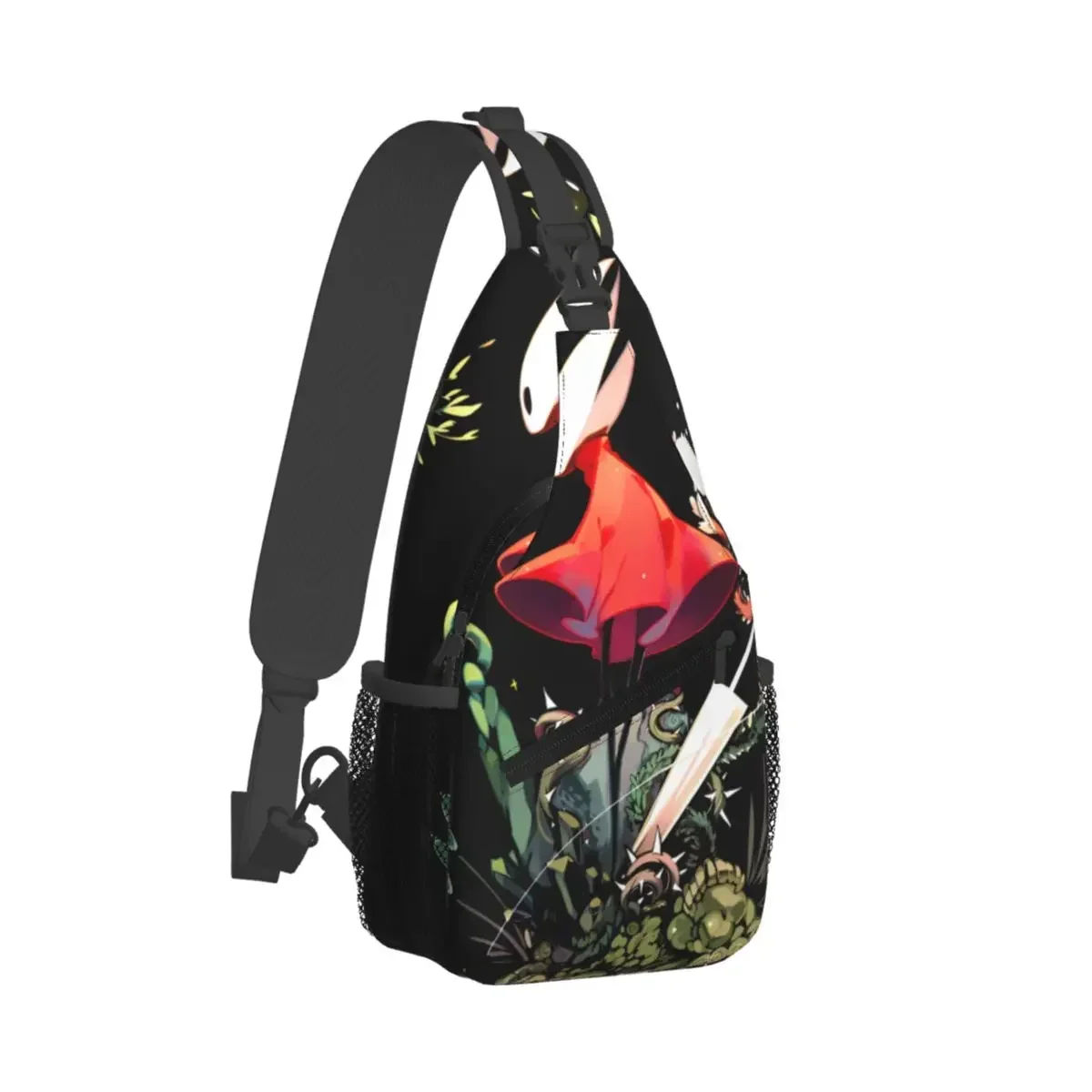 Hollow Knight Games Small Sling Bags Chest Crossbody Shoulder Sling Backpack Hiking Travel Daypacks Aesthetics Cool Satchel