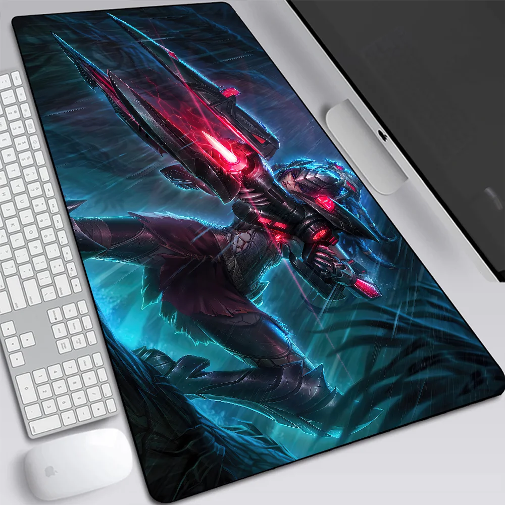 League of Legends Caitlyn Large Gaming Mouse Pad Computer Laptop Mousepad XXL Office Keyboard Pad Desk Mat PC Gamer Mouse Mat