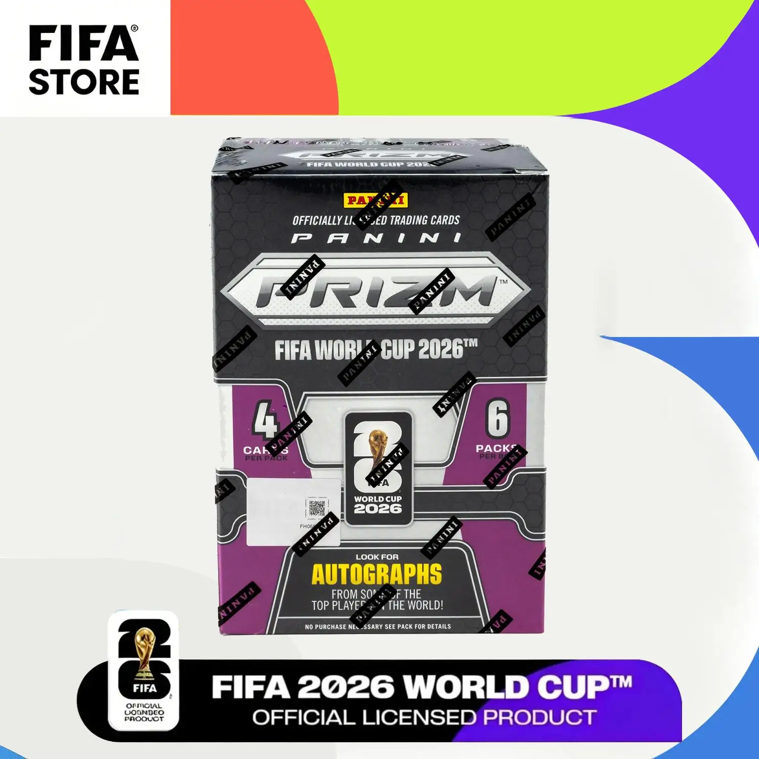 2026 Panini Prizm FIFA World Cup Soccer Blaster Box(Fuchsia)
