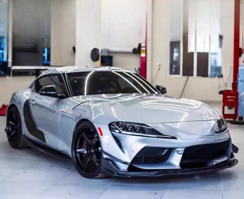 

Suitable For Toyota SUPRA A90 A91 Bull Demon King Carbon Fiber Side Skirt Vari Side Surround Skirt Modification