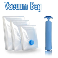 1/3pcs Vacuum Storage Bags Wardrobe Organizer Seal Bag Space Saving Bags for Clothes Pillow Bedding Blanket Packaging Storager