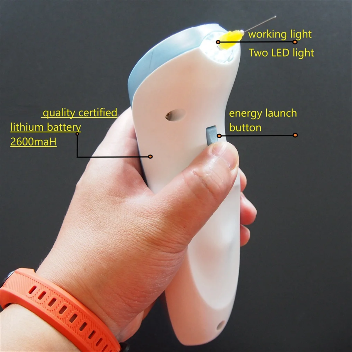 피부 강화 관리 도구 자기 부상 섬유 아세포 4Th 플라즈마 펜 주근깨 문신 제거 피부 강화 관리 도구 EU 플러그