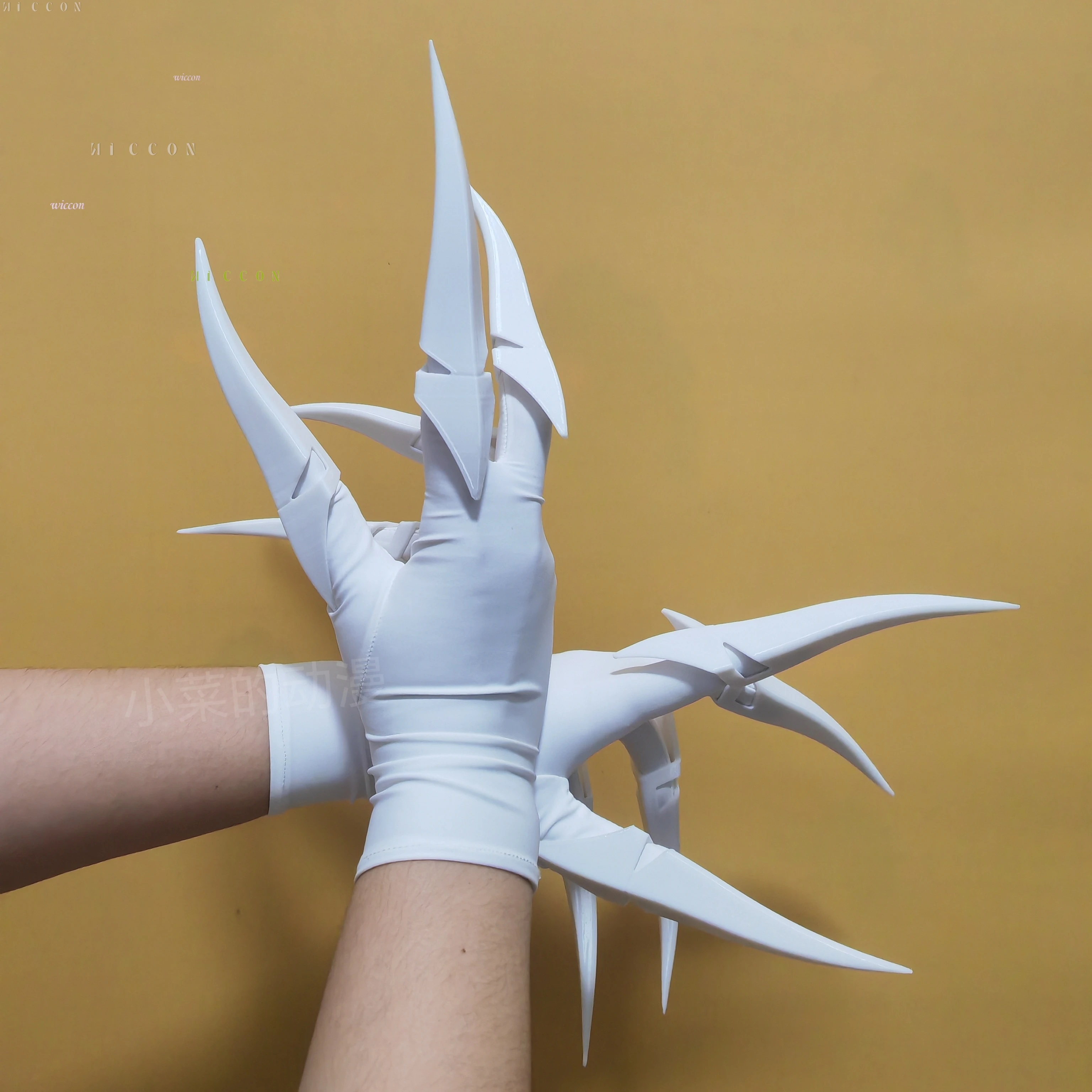 Kig Claw Devil Cosplay Paws Fingernails Demon Dragon Finger Cuffs Vox Adam Fantasy Creatures Halloween Accessories Rolep