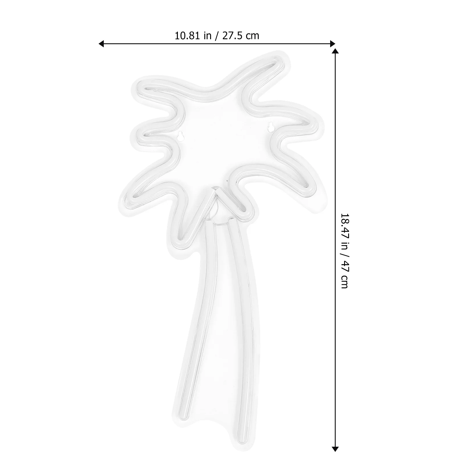 

Coconut Tree Shape Led Night Light Usb Powered Decorative Neon Lamp For Bedroom Living Room Creative Indoor Decorative Lighting