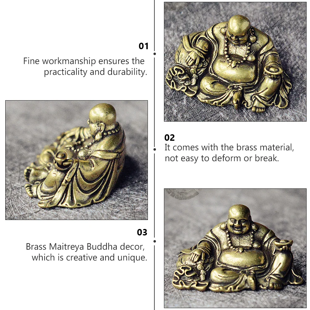 1 قطعة مايتريا الزينة سطح المكتب للنحاس سطح المكتب ديكور المنزل مكتب النحاس مايتريا الزينة الحرفية زخرفة ديكور صغير