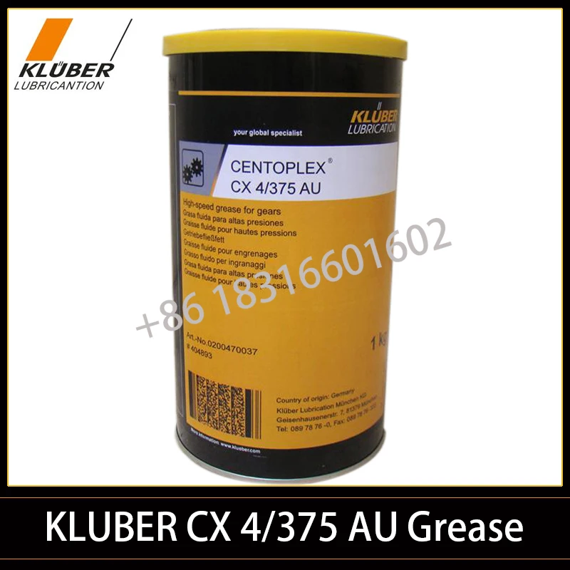 1G Kluber CX4/375AU Lubrication Spindle Bearings CENTOPLEX CX 4/375 AU for small gears subject to high speeds