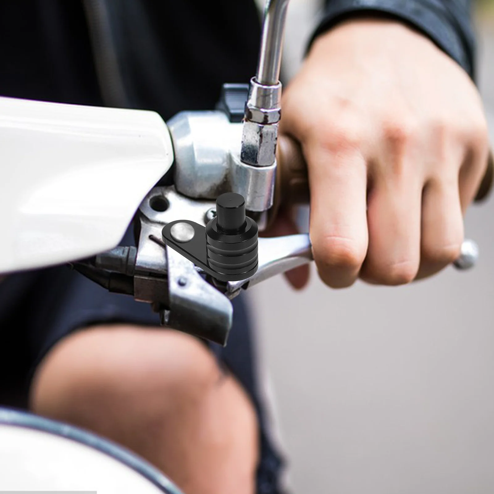 Motorcycle Brake Lever Lock Ergonomic Handlebar Lock Replacement Part For Motorcycle Accessory Brake Buckle