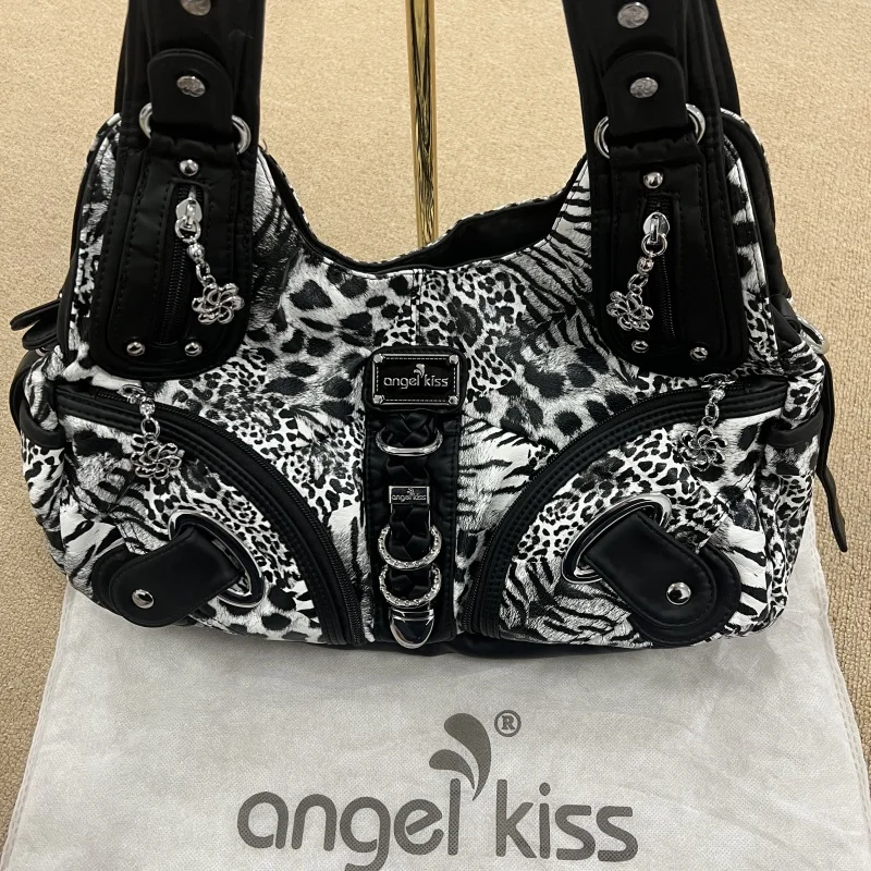 

Женские сумки: модная сумка-тоут с леопардовым принтом, сумка-сэтчел, сумка-пельмень, сумка через плечо, большая сумка-хобо