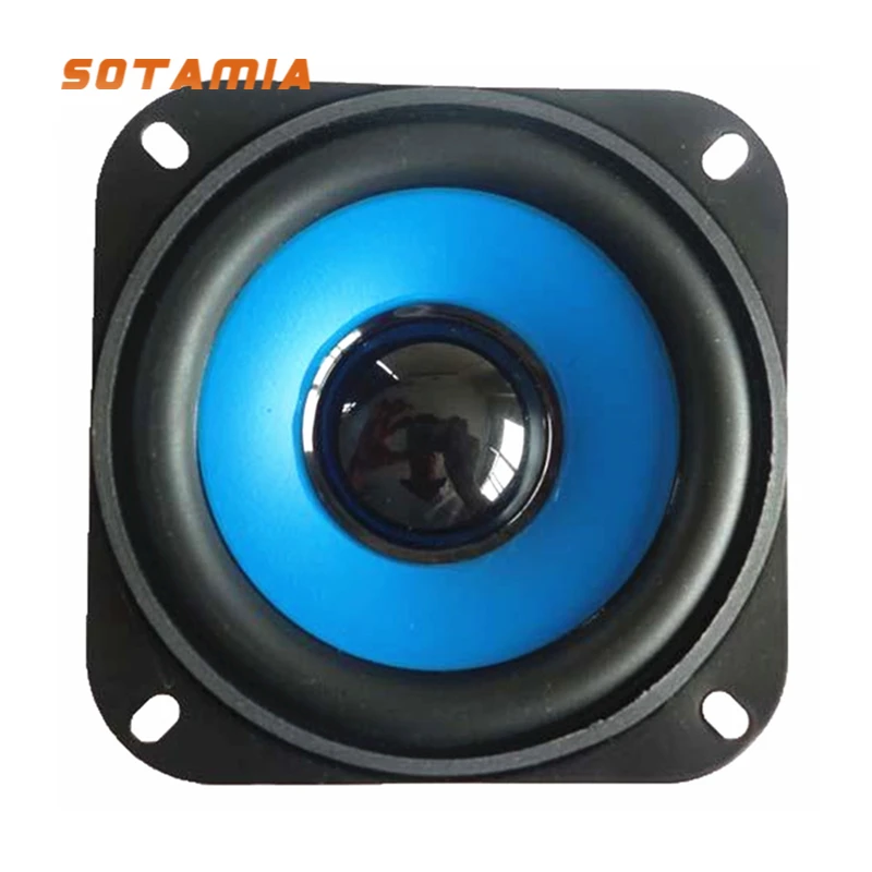 SOTAMIA 1Pcs 4 Inch Audio Sound Amplifier Speaker Driver 8 Ohm 10W Professional Multimedia Full Range Speaker For Home Theater