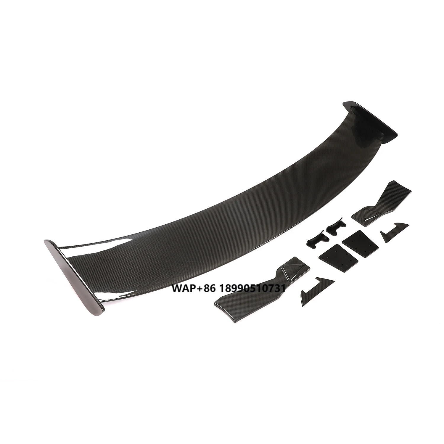 

Dry Carbon Fiber 570 Rear Wing Spoiler for Mclaren 570s 570gt 620R Style Base Coupe 2-Door 2015-2021