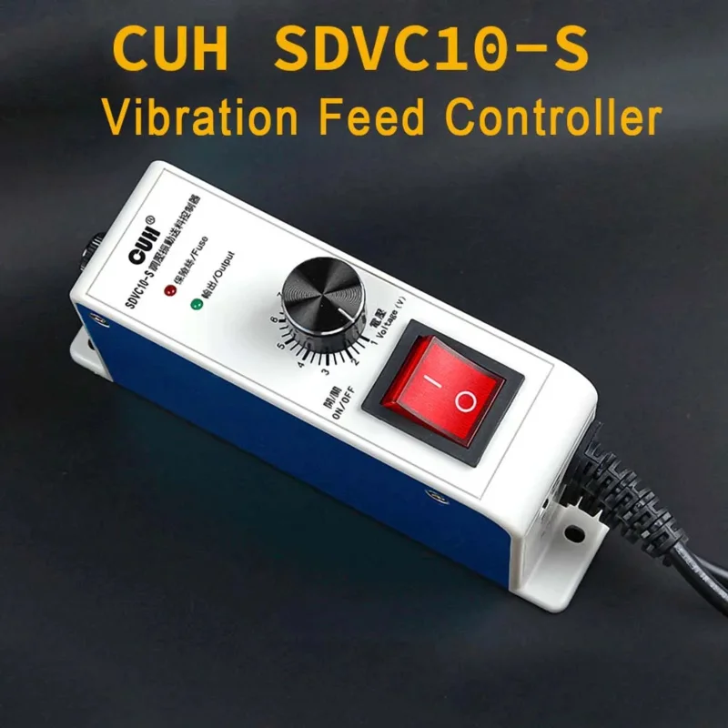 CUH SDVC10-S Vibration Disk Adjustable Piezoelectric Magnet Controller Direct Vibration Flat Vibration Governor