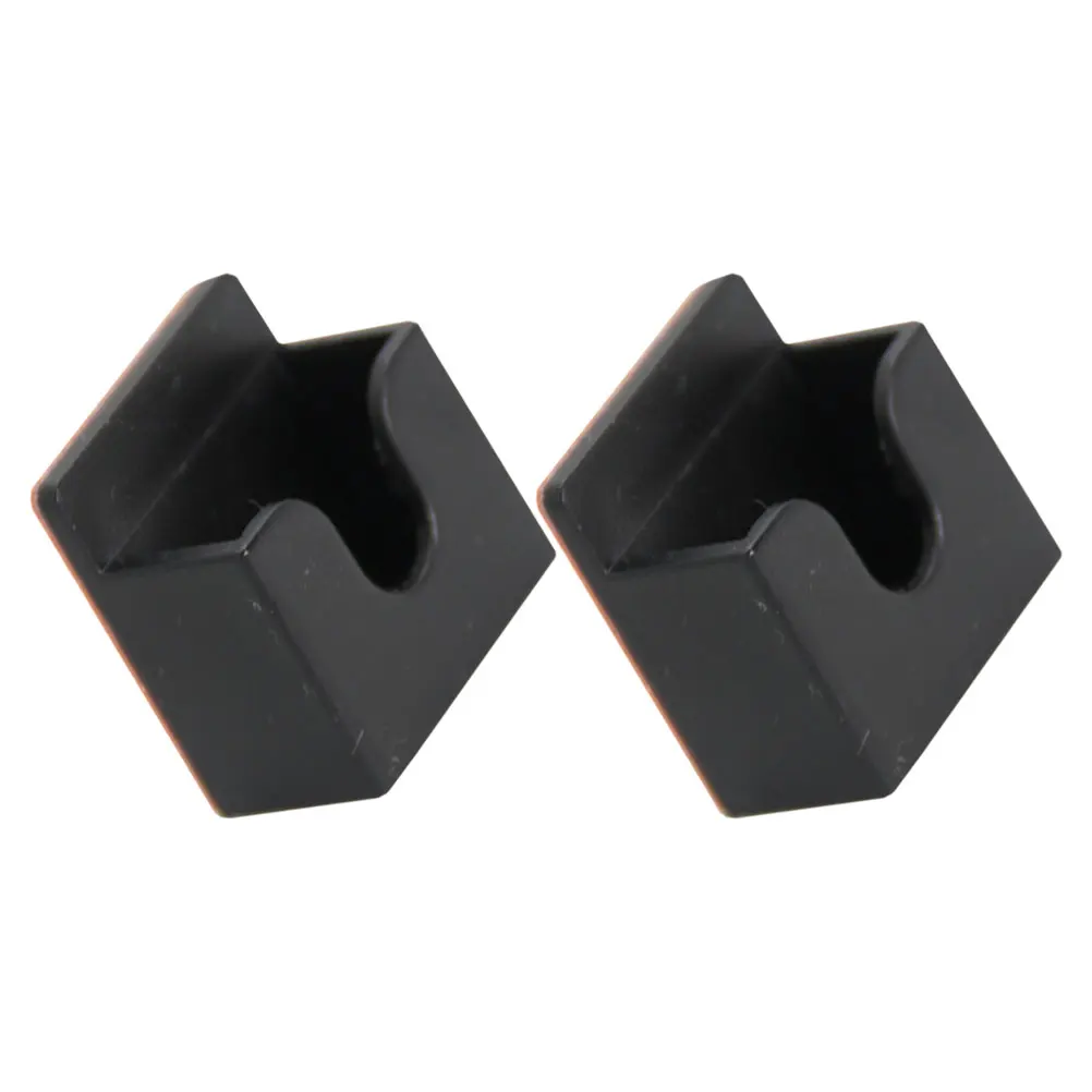 

2 Pcs Microphone Hook Car Mount Hangers Cb Holder Clip Hooks Universal Pvc Clamp Mounting Bracket