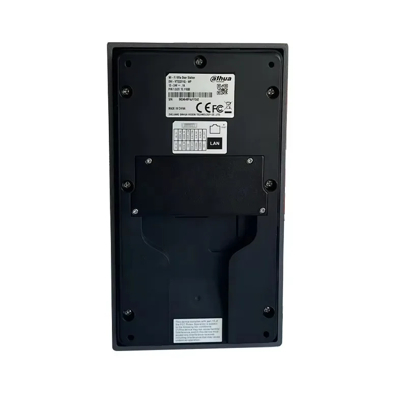 Estación de puerta IP para villa Dahua Ultra-Series, reconocimiento facial y a todo color, detección humana, PoE, VTO3311Q-WP resistente a la intemperie