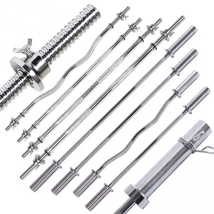 Unisex Steel Barbell Bar, Suitable for Gyms, Fitness Training, Competitions, and Weightlifting Bench Press.