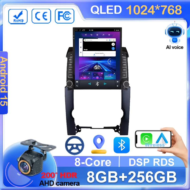 9.7 Inch For KIA Sorento 2 XM Sedan 2009 - 2012 4G WIFI Android Auto Car Radio Stereo Multimedia Player No 2din Head Unit BT DSP