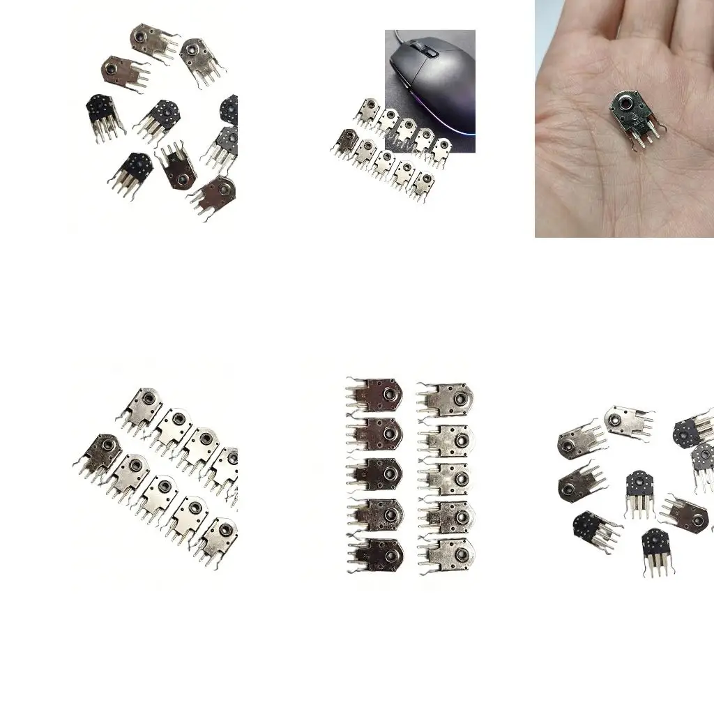 Control 10mm Metal Mouse Encoders for G102 G304 G305 KINZU V1 V2 Enhances Gaming Experience