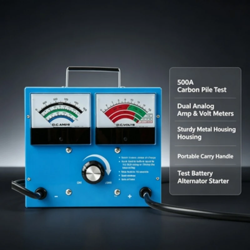 Car Battery Tester 500AMP Automotive Battery Analyzer For Aging Test Maintenance Replacement