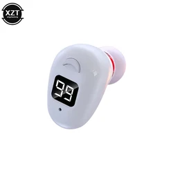 Wireless Bluetooth Headset Digital Display Single In-Ear Earplugs Ultra-long Standby Business Headset HD Call Microphone General