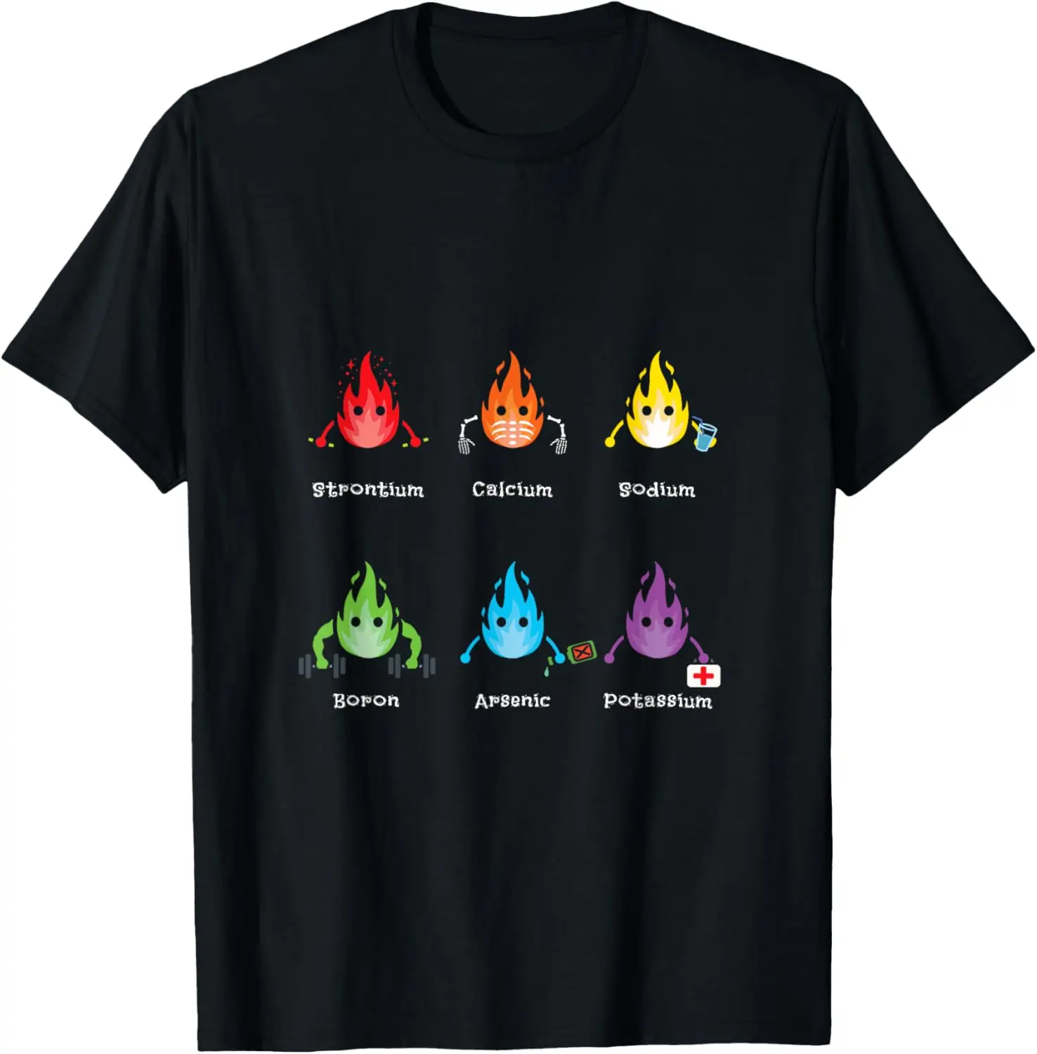 Periodic Elements Chemistry Lovers Science Teacher T-Shirt