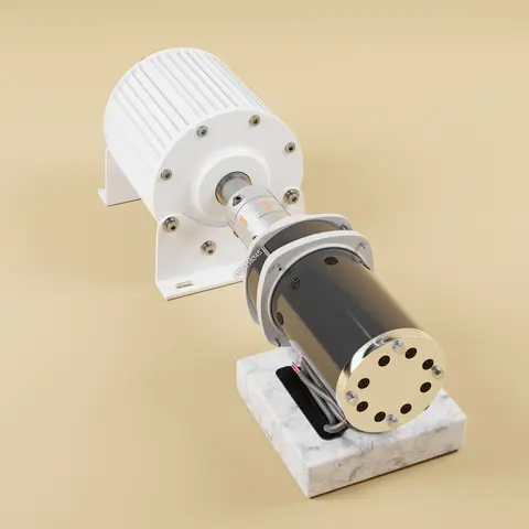 Parmanent Magnet Generator Magnetic Alternator Single Phase With AC motor 50KW 10KW 60KW 30KW 220V 380V Home Appliance