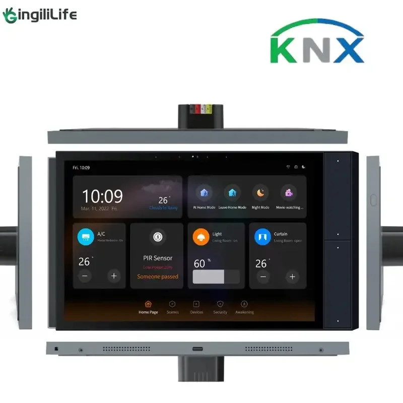 10 Inch Home KNX Control Panel Central Wall Switch System POE 100K+ Similar Items Sold