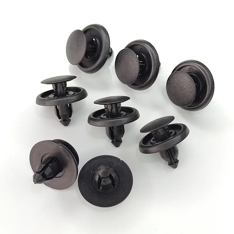 30Pcs Nylon Bumper Fender Hood Retainer Clips Rivets Car Auto Fastener Clip Door Trim Panel Fits 7mm Hole for Toyota 90467-07166