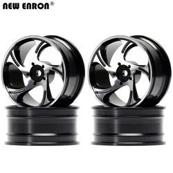 NEW ENRON Aluminum Alloy 5 Spoke 52mm Wheels Hub Rim 4P For RC Car On-Road Drift 1:10 HSP HPI Tamiya Traxxas Kyosho RedCat SAKUR