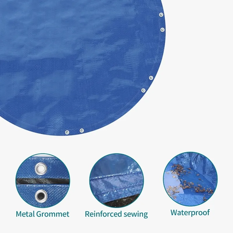 Cheap Price Easy to Clean Swimming Pool Cover Waterproof Swimming Pool Cover  Quick Installation Bches Vnementiel