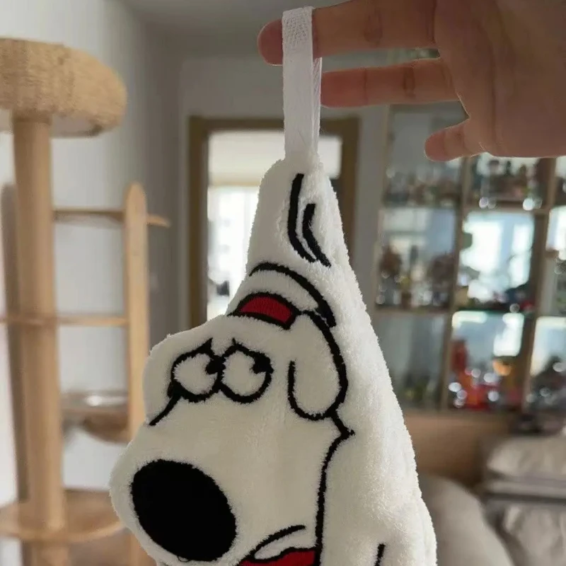 بريان غريفين منشفة اليد الكرتونية لطيف شنقا منديل لينة ماصة اكسسوارات المطبخ الحمام