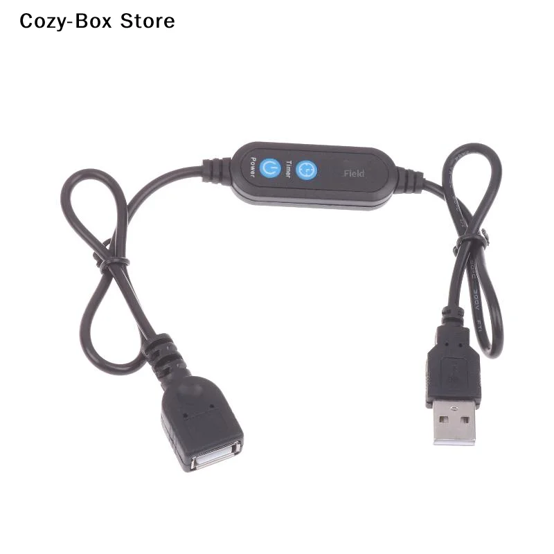 1/2Pcs USB Digital Timer Switch Cable Countdown Timer Cord Controller Timer Switches Auto Cutoff Connector LED Strips Fan Motors