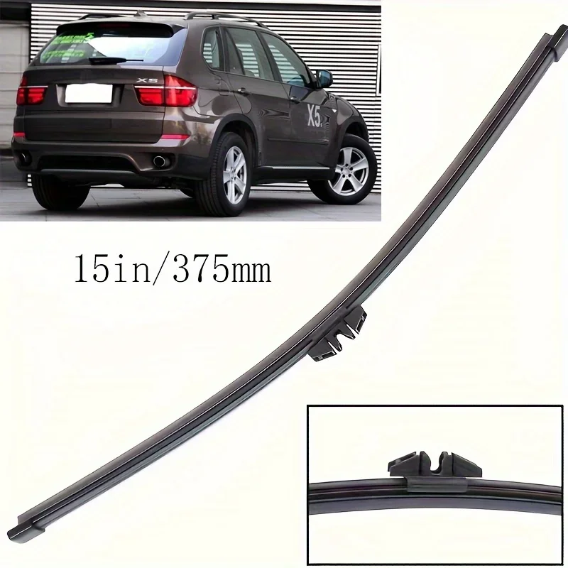 

15" Rear Wiper Blade Windshield Windscreen Clean Tailgate Window Car Rain Brush For BMW X5 E70 2006 - 2013