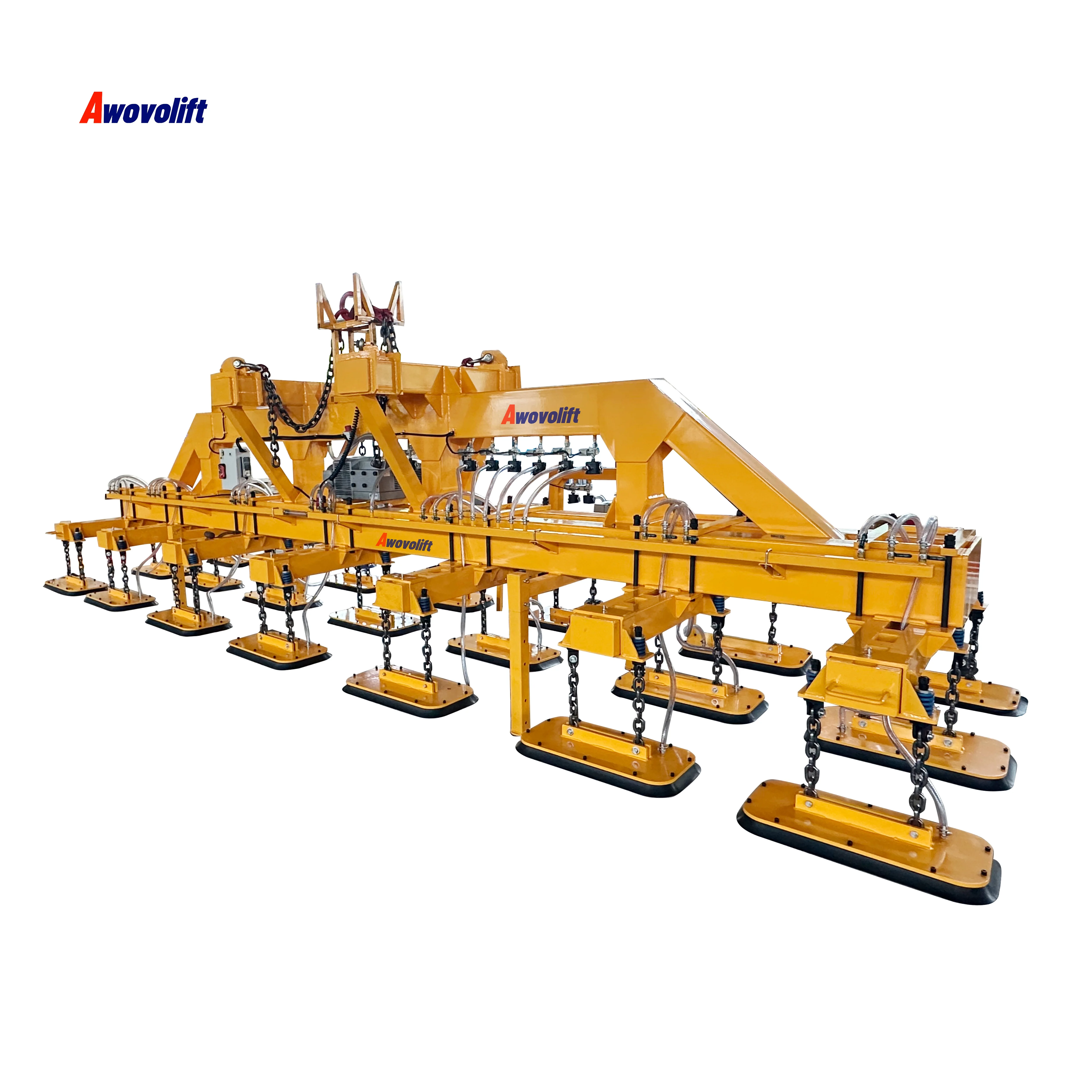 Awovolift 21Tons Sheet Metal Vacuum Lifter Used for Large Steel Shipyard and Sheet Metal Panel Vacuum Lifter With Remote Control