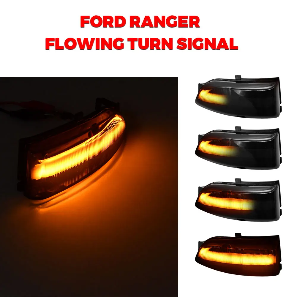 

Side Mirror Indicator Dynamic LED Turn Signal Light For Ford Ranger T6 2012 2013 2014 2015 2016 2018 2019 Raptor/Wildtrak