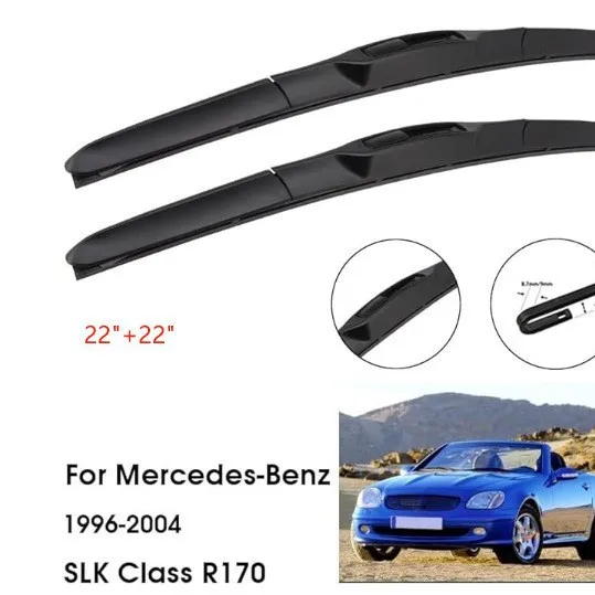 

Suitable for Benz wiper blade Benz SLK Class R170 22'+22' 1996-2004