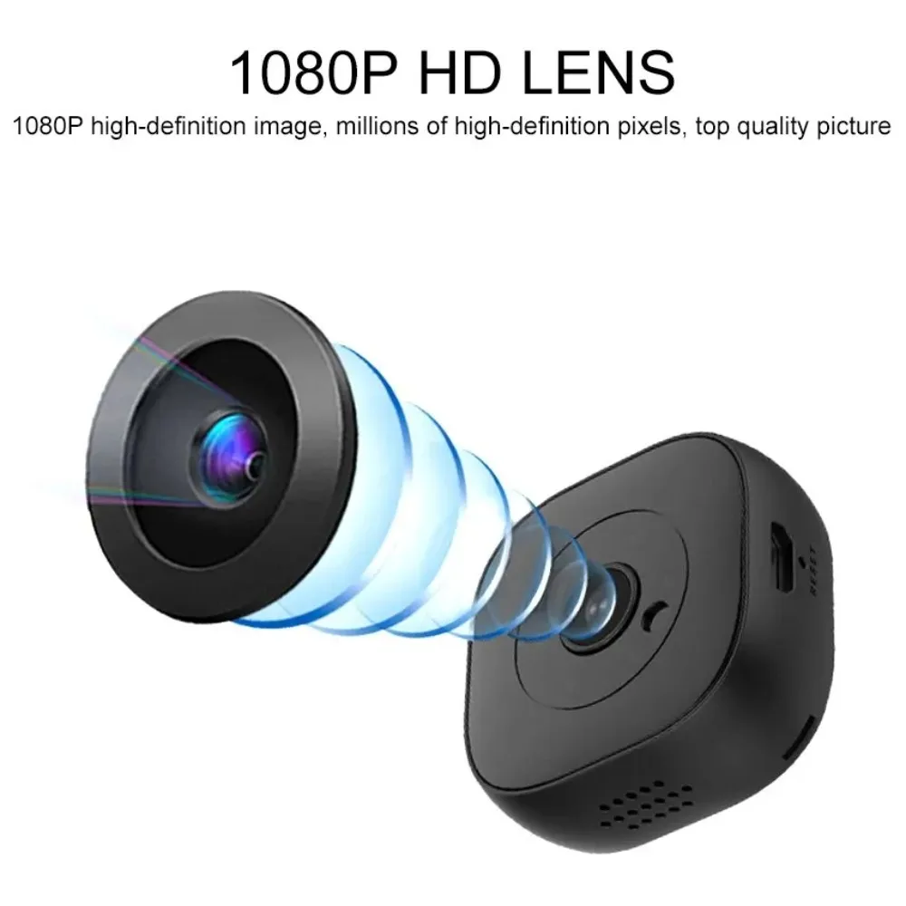 1080P HD Wifi Mini Camera Infrared Night Version Micro Camera Remote Control Motion Sensor Detection Cam Portable Video Recorder