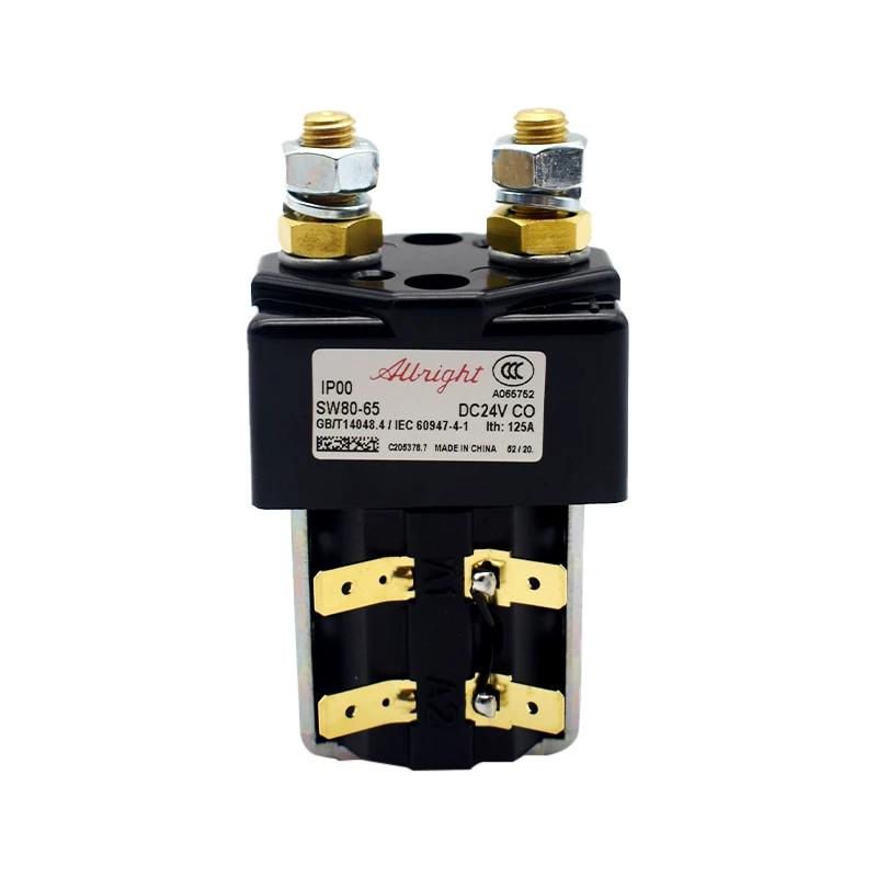 SW80-65/C29543A 24v DC Electromagnetic Contactor | Replace Hyster SW80B-5-48 | Fully enclosed touchpoint