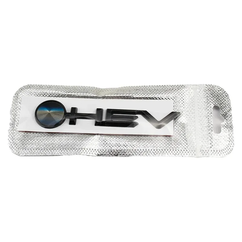 

Car 3D Metal HEV Logo Trunk Emblem Badge Decals Sticker For Toyota Camry 9th 2024 Highlander Granvia Sienna Avalon Accessories