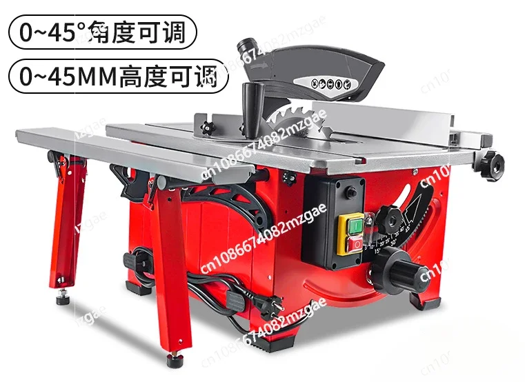 Woodworking table saw cutting machine push multi-function power tool workbench dust-free small miter cutting board