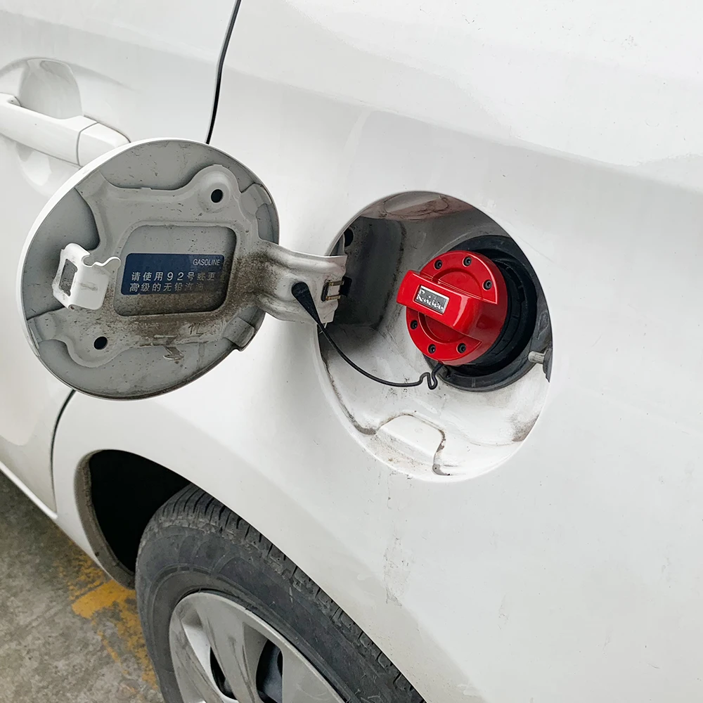 Dekoracyjna zaślepka wlewu paliwa do samochodu TOYOTA, osłona wlewu oleju, ozdobna nakładka na zbiornik paliwa do Camry