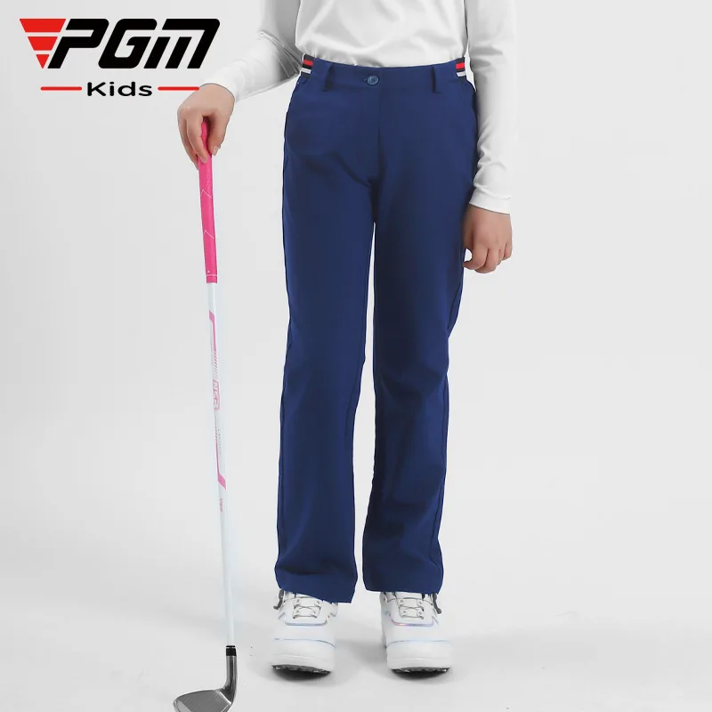PGM Kids Golf Pants Quick-drying Golf Clothing Fashion Breathable Trousers Outdoor SportsWear Cotton Pants Soft KUZ142
