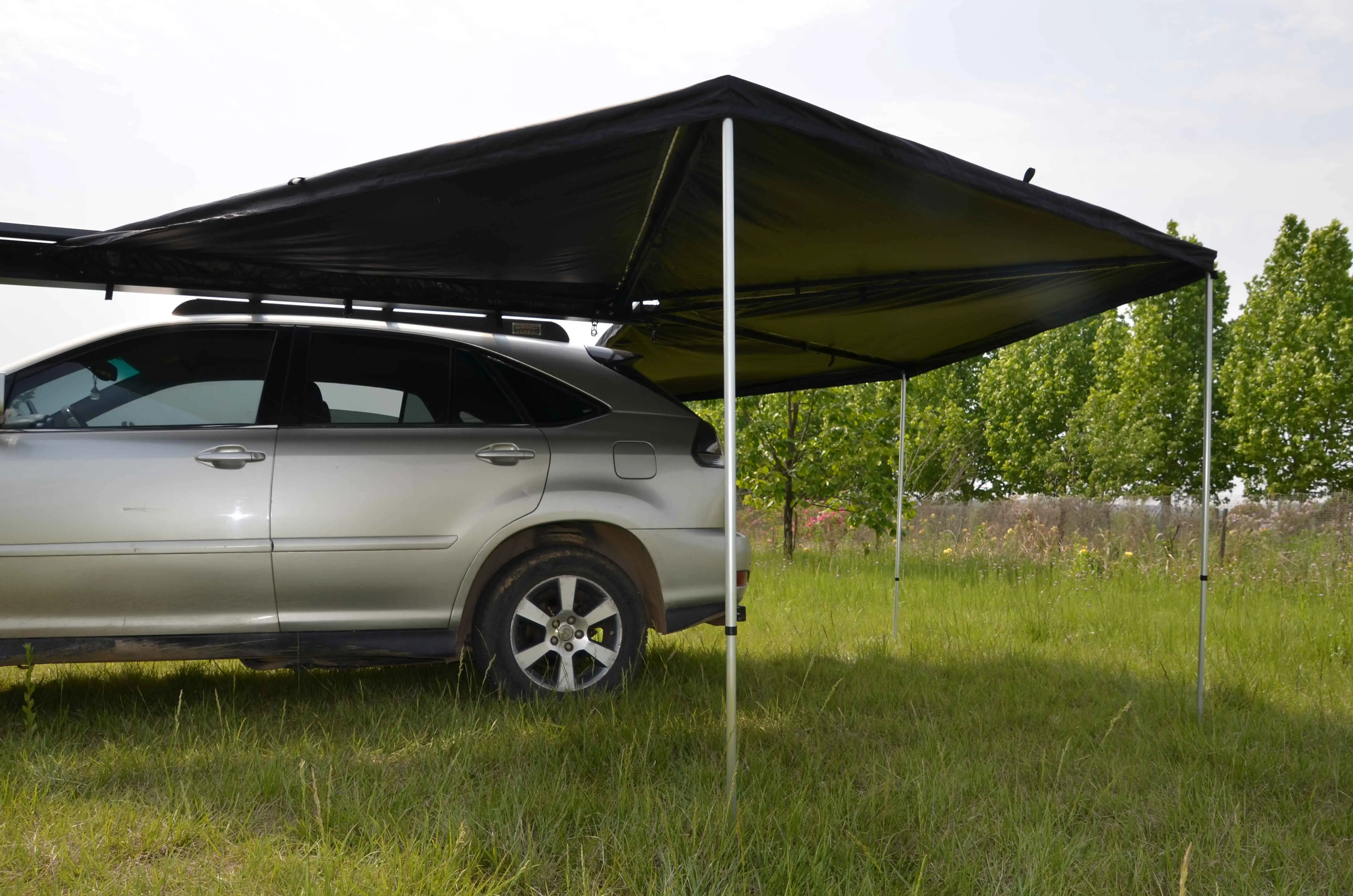 

CoolCar CoolCar Лидер продаж 600D Оксфорд выдвижная палатка на крыше автомобиля боковой тент для кемпинга