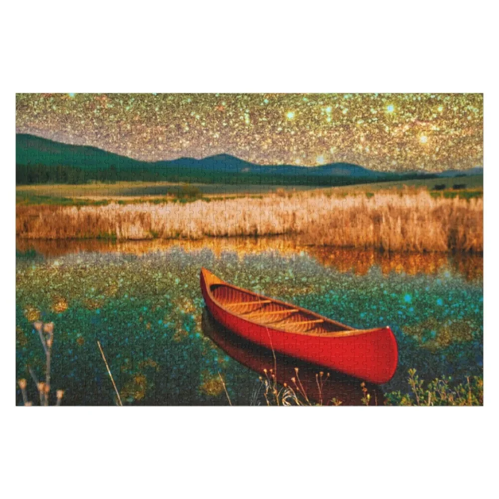 The Bright Side - Dreamy Sparkly Universe Jigsaw Puzzle Iq Custom Child Puzzle