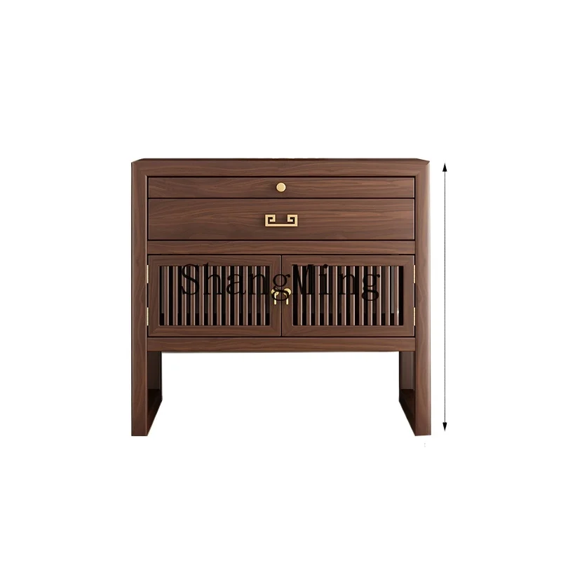 

ZYH black walnut solid wood table modern new Chinese simple God of Wealth household tribute platform