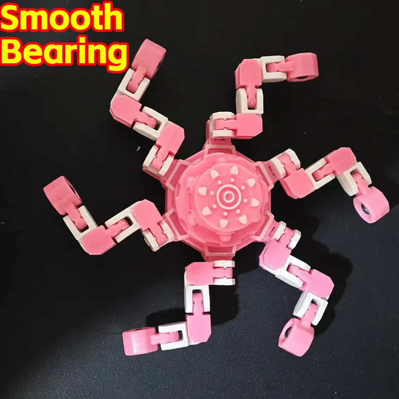 Fidget Spinner Chain Toys Antistress Hand Spinner Vent Toys New Deformed for Children New Adult Stress Relief Sensory Gyro Gift